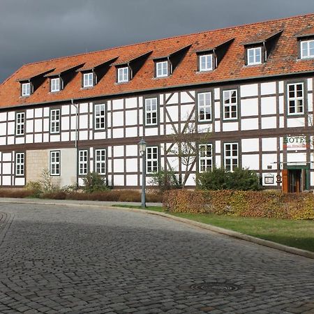 Hotel Zum Brauhaus เควดลินบวร์ก ภายนอก รูปภาพ