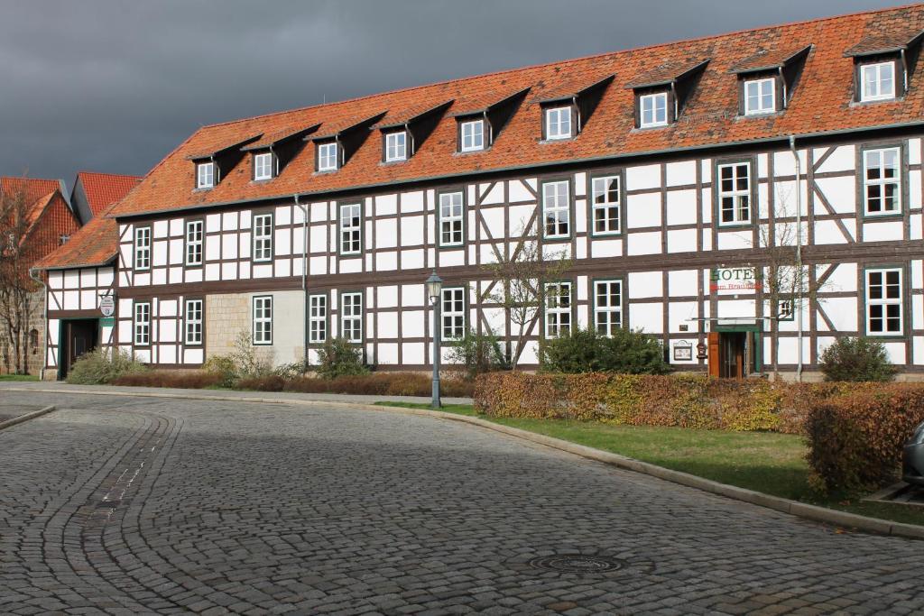 Hotel Zum Brauhaus เควดลินบวร์ก ภายนอก รูปภาพ