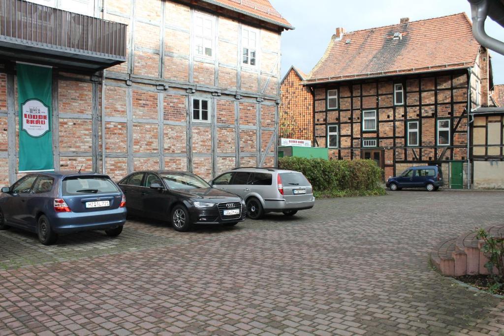 Hotel Zum Brauhaus เควดลินบวร์ก ภายนอก รูปภาพ