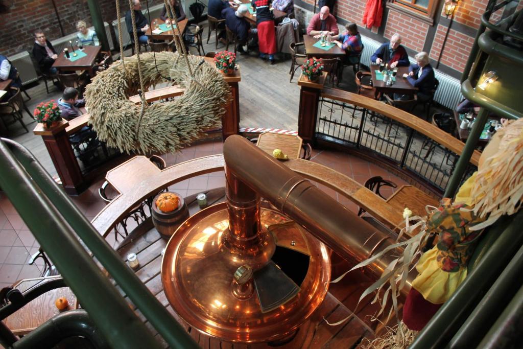 Hotel Zum Brauhaus เควดลินบวร์ก ภายนอก รูปภาพ