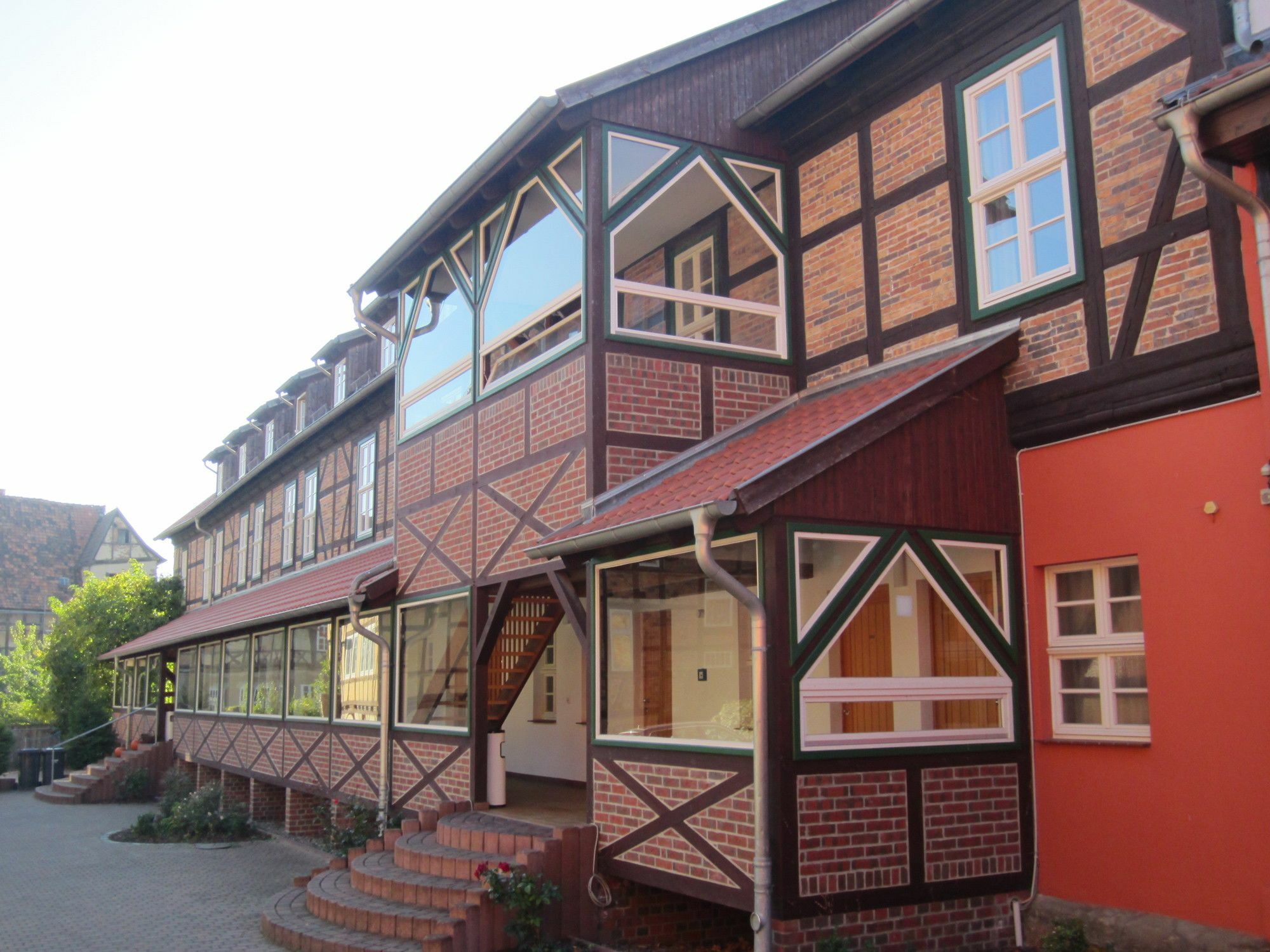 Hotel Zum Brauhaus เควดลินบวร์ก ภายนอก รูปภาพ