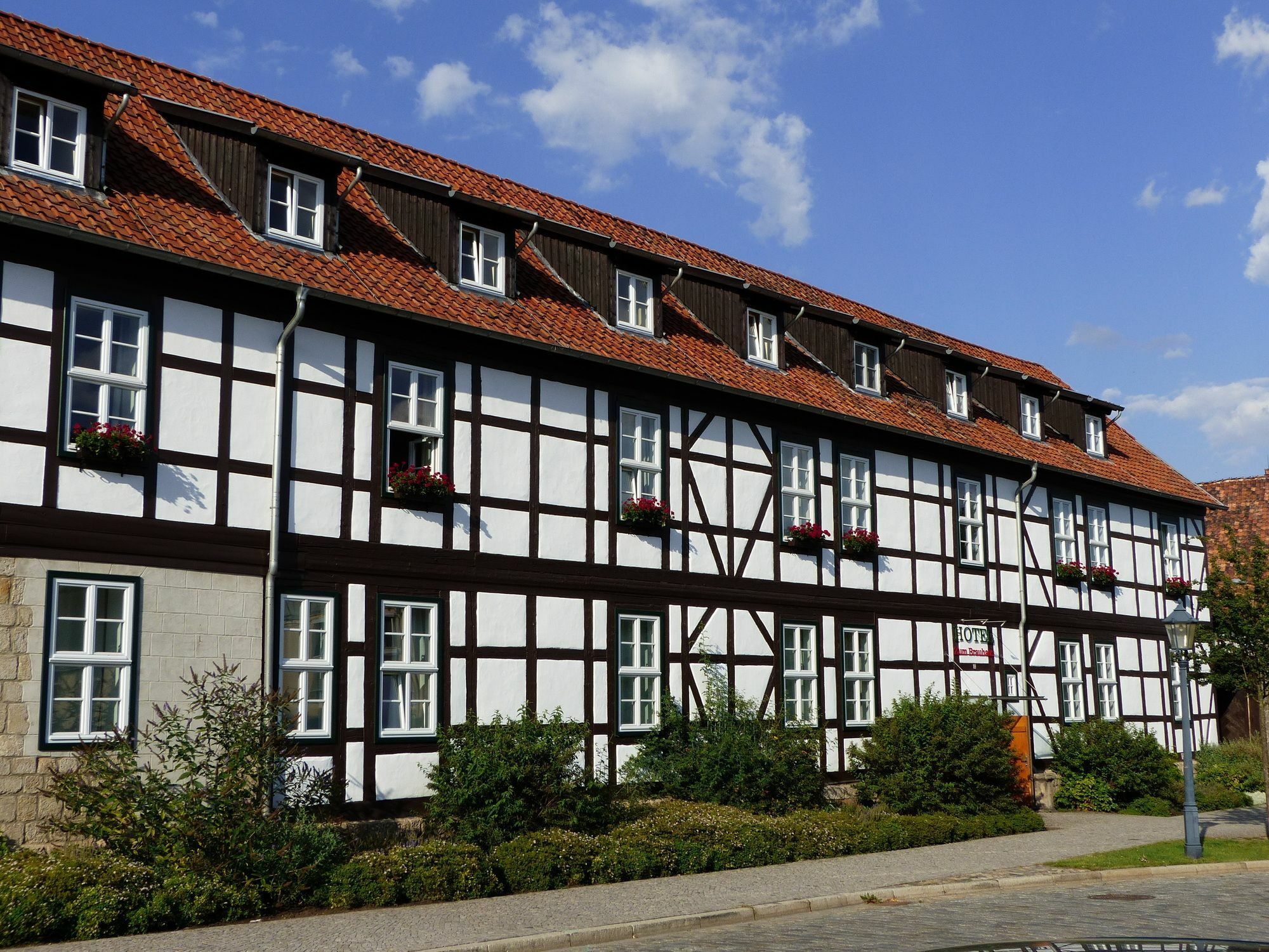 Hotel Zum Brauhaus เควดลินบวร์ก ภายนอก รูปภาพ