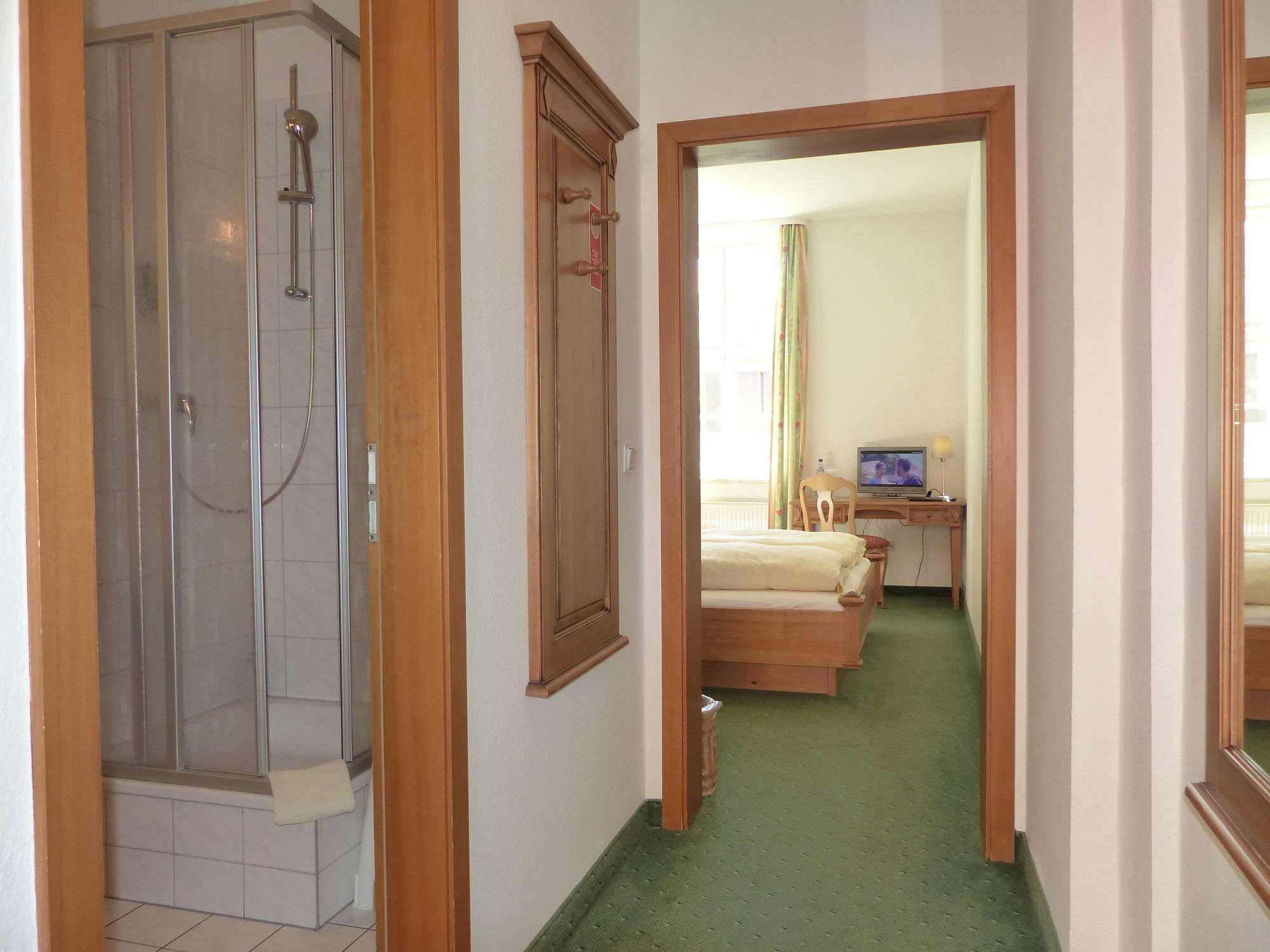 Hotel Zum Brauhaus เควดลินบวร์ก ภายนอก รูปภาพ