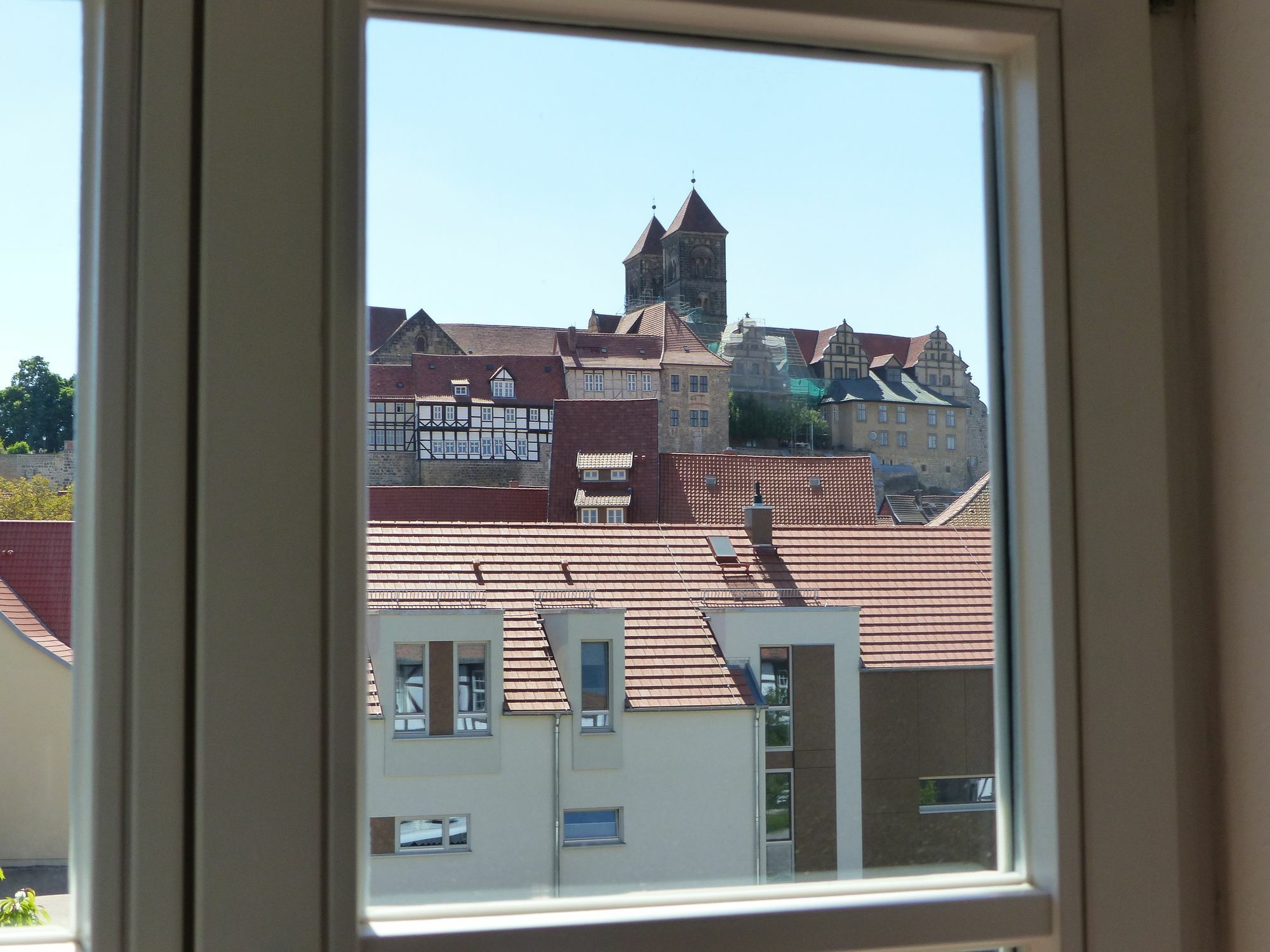 Hotel Zum Brauhaus เควดลินบวร์ก ภายนอก รูปภาพ